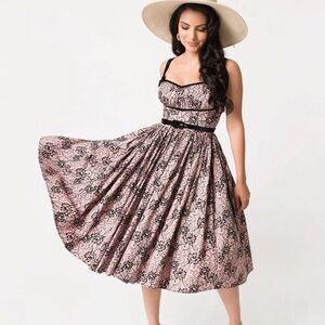 Micheline Pitt x Unique Vintage Alice dress